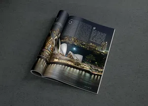 真实感杂志样机2 Photorealistic Magazine MockUp 2