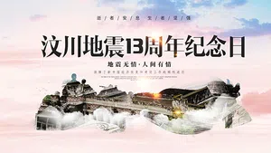 汶川大地震13周年纪念日