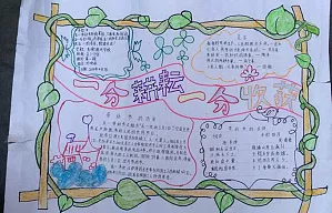 劳动节手抄报图片-一分耕耘一分收获